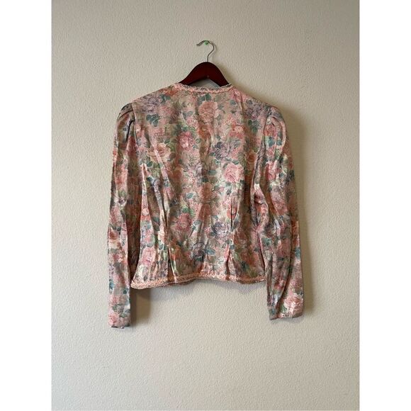 Jonathan Tait Nah Nah Collection Vintage Floral Pearl Blazer tapestry print 13/1 - Picture 4 of 7